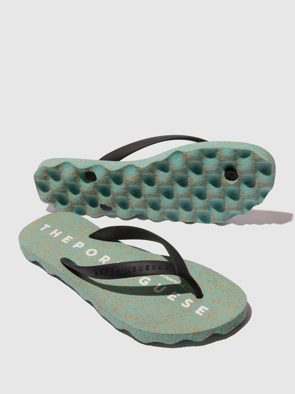 Beach Flip-Flops BASE2.0 TURQUOISE/BLACK