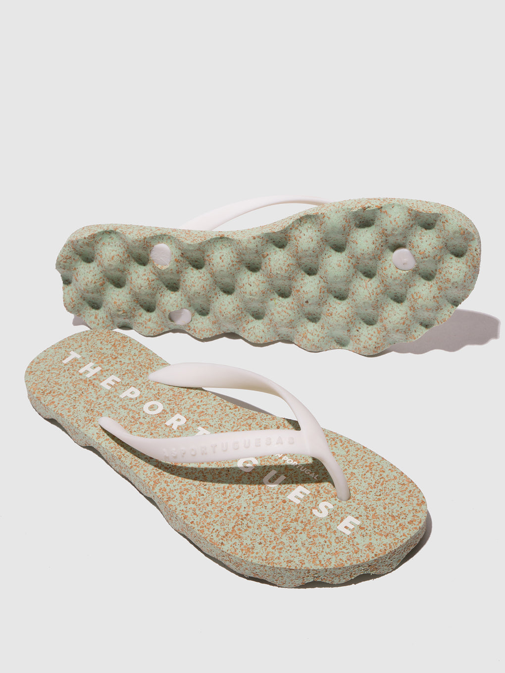 Beach Flip-Flops BASE2.0 MINT/WHITE