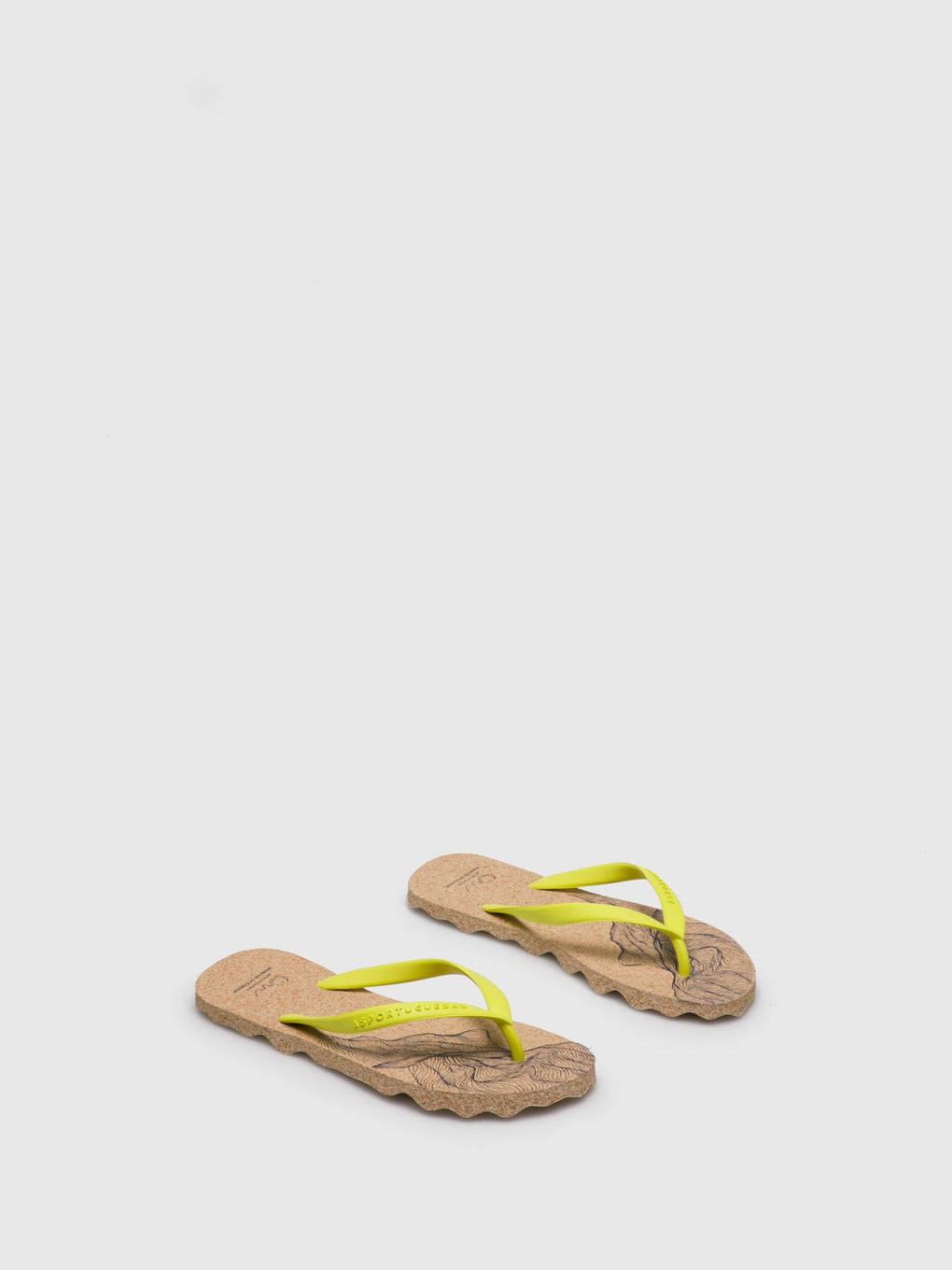 Beach Flip-Flops MCNA Yellow