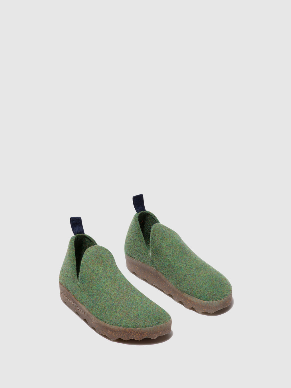 Round Toe Shoes CITY GREEN