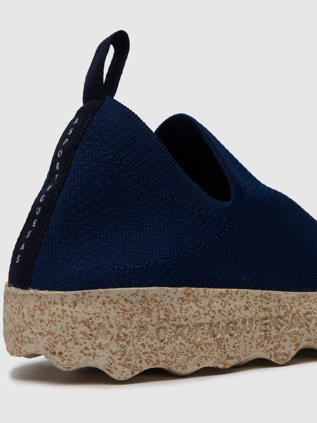 Elasticated Trainers CARE Navy â ASPORTUGUESAS