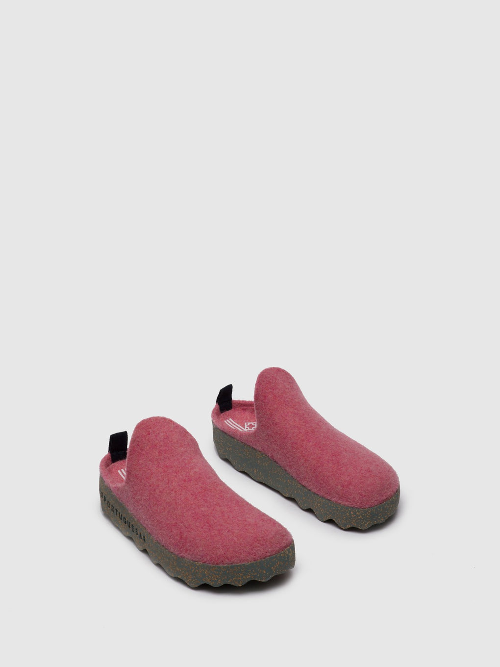 Round Toe Mules COME Pink