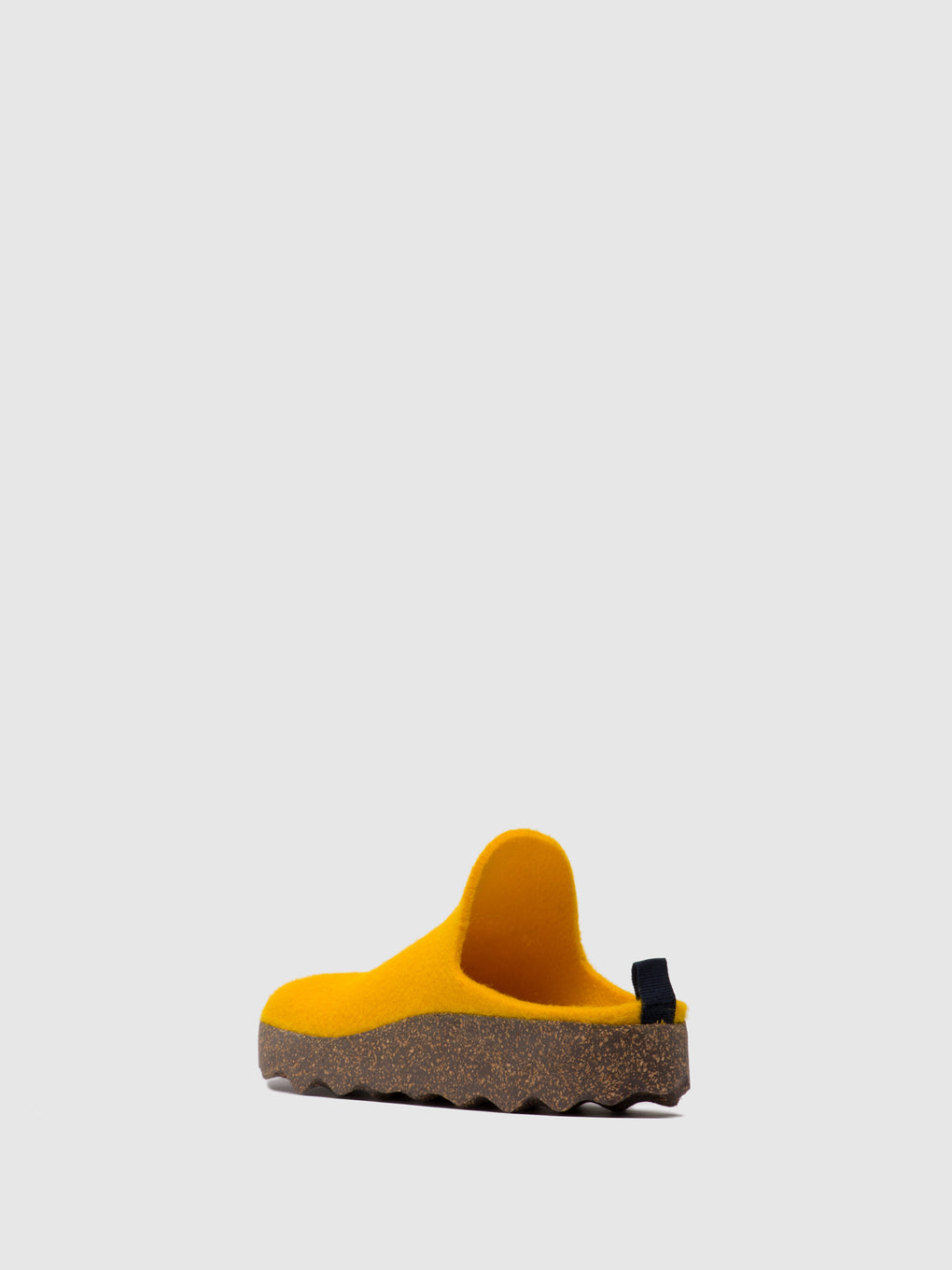 Round Toe Mules COME Yellow