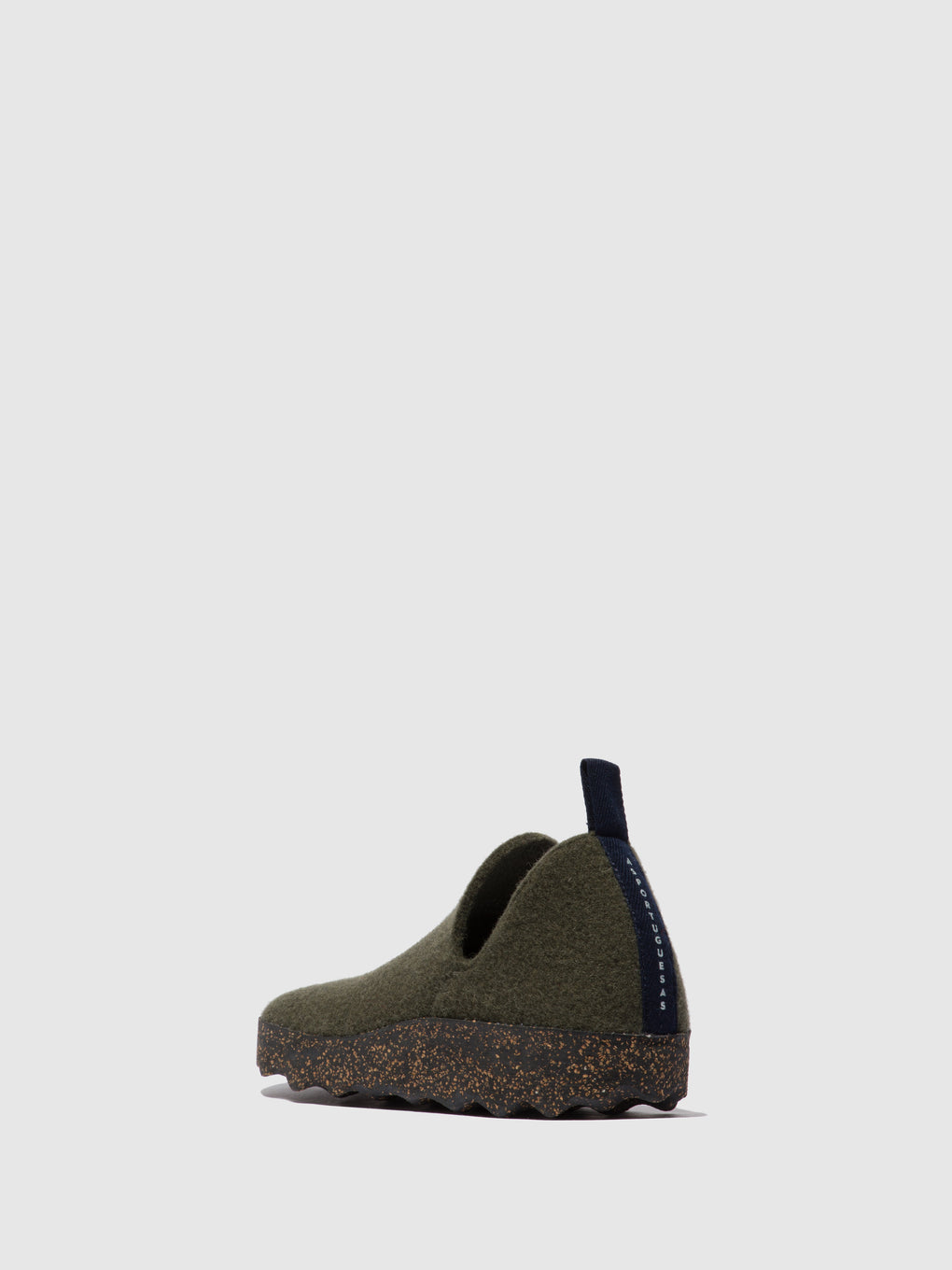 Round Toe Shoes CITY MILITARY GREEN