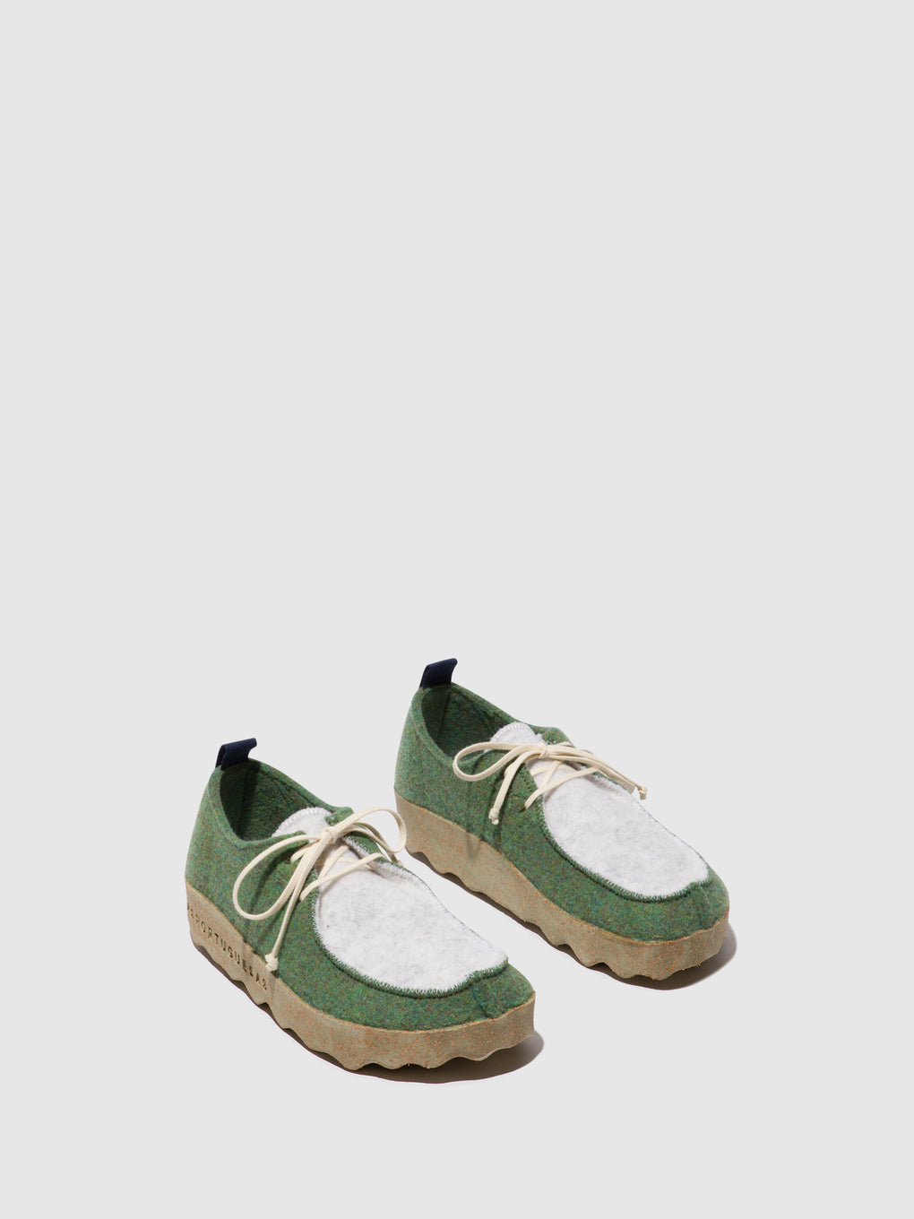 Lace-up Shoes CHAT GREEN/OFFWHITE