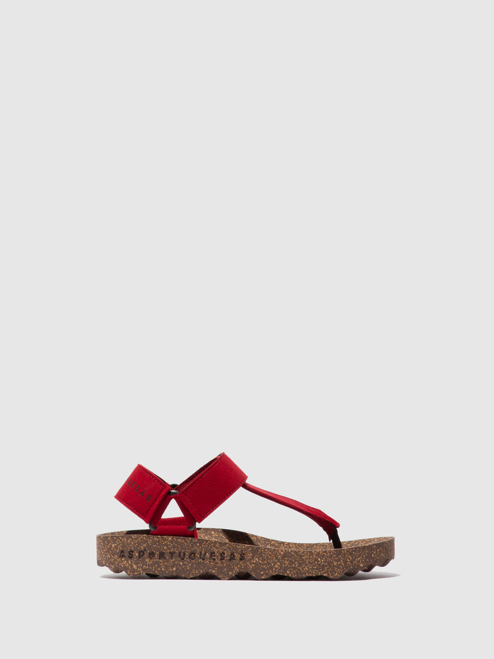 Thong Sandals FIZZ Red Suede