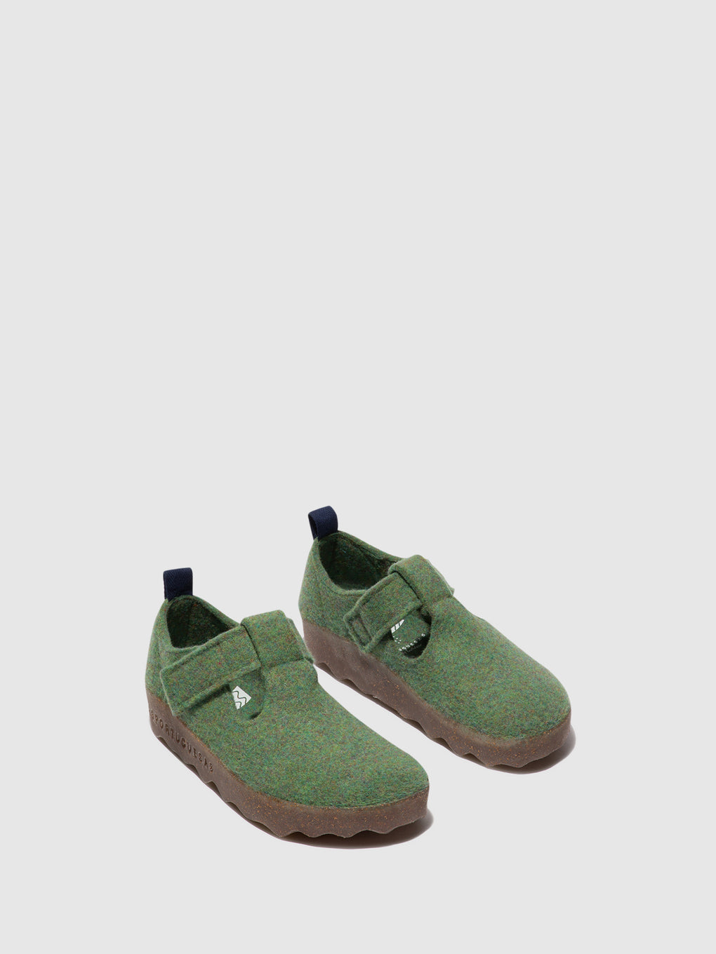 Velcro Shoes CATE GREEN