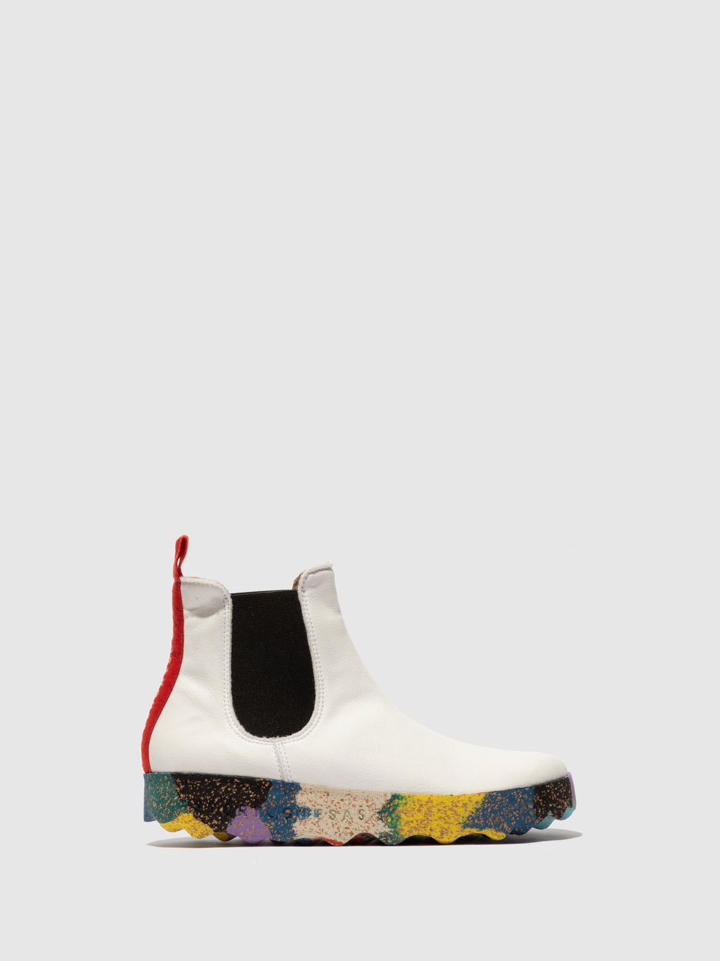 Chelsea Ankle Boots CAIA WHITE MULTI