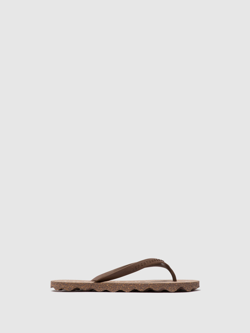 Beach Flip-Flops BASE Brown & brown strap
