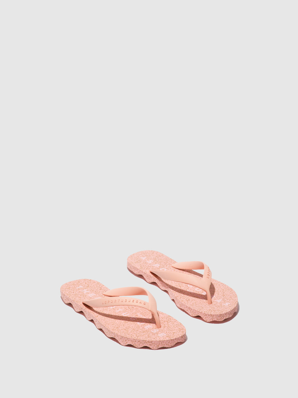 Beach Flip-Flops BASE Pink & pink strap