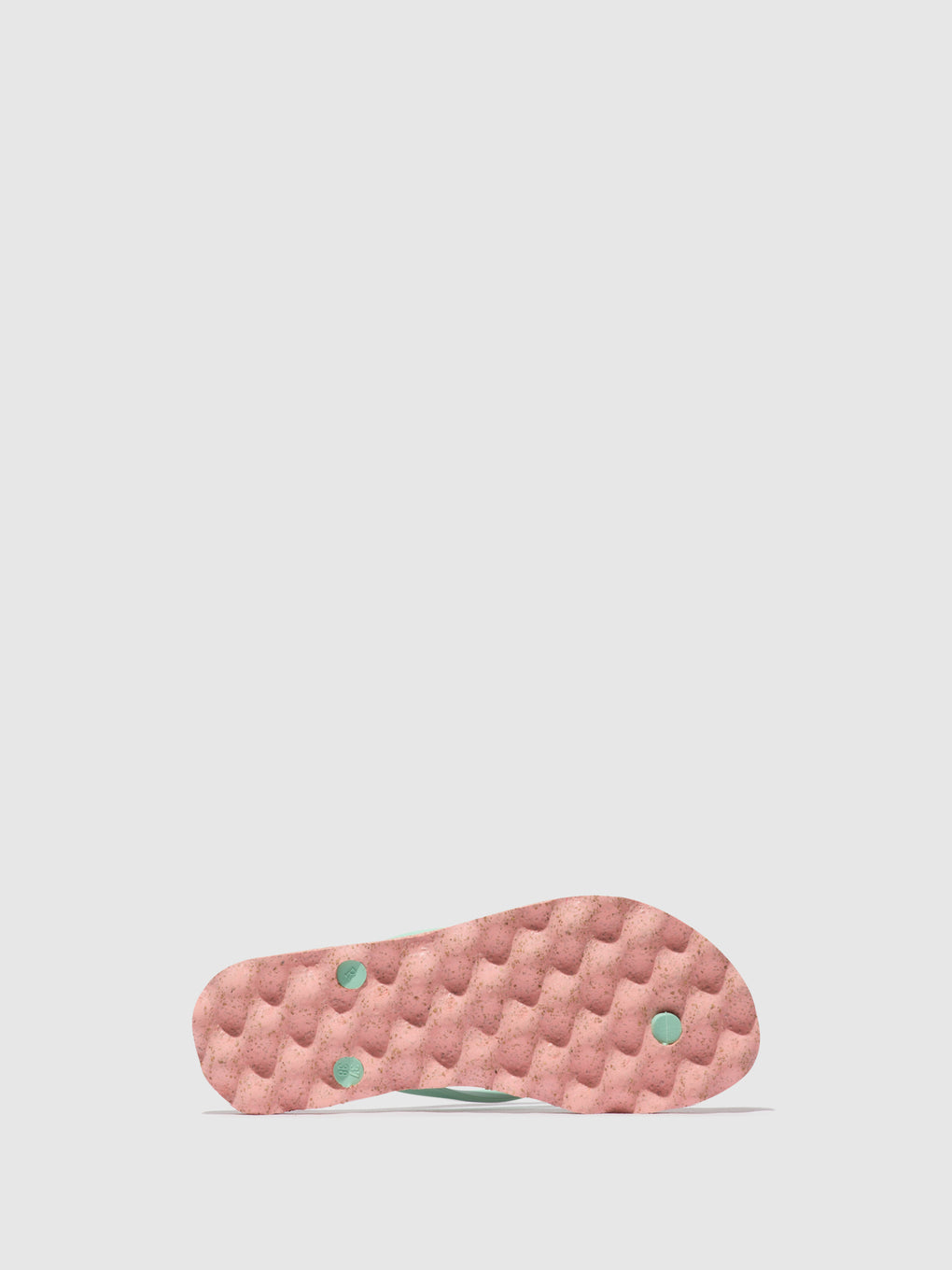 Beach Flip-Flops CORALS Pink & mint strap