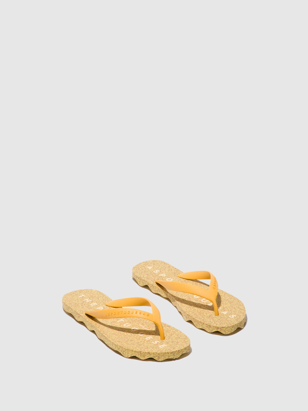 Beach Flip-Flops BASE Yellow & yellow strap