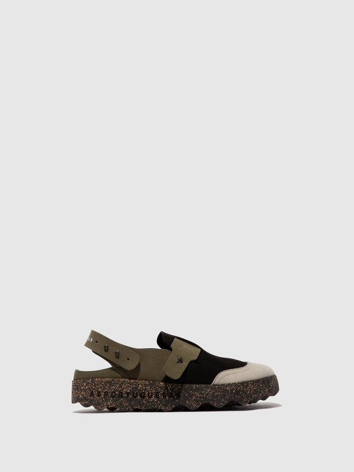 asportuguesas Strappy Mules CUTE BLACK