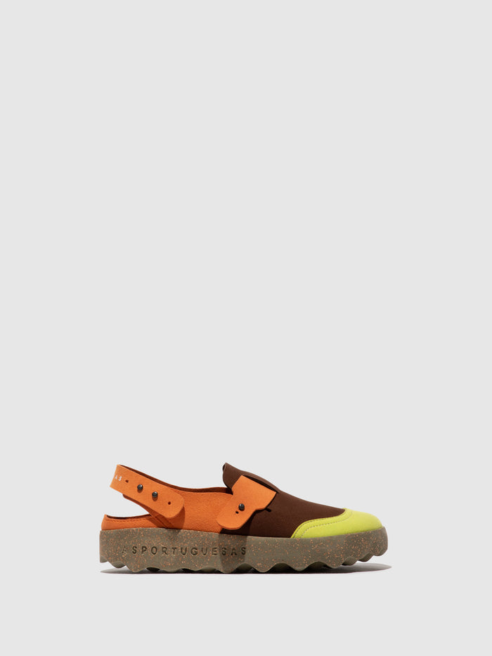 asportuguesas Strappy Mules CUTE BROWN